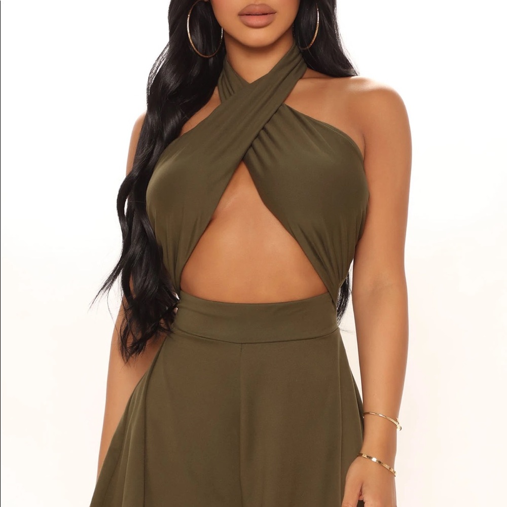 Olive romper